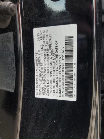 2023 HONDA ODYSSEY EL 5FNRL6H98PB056848