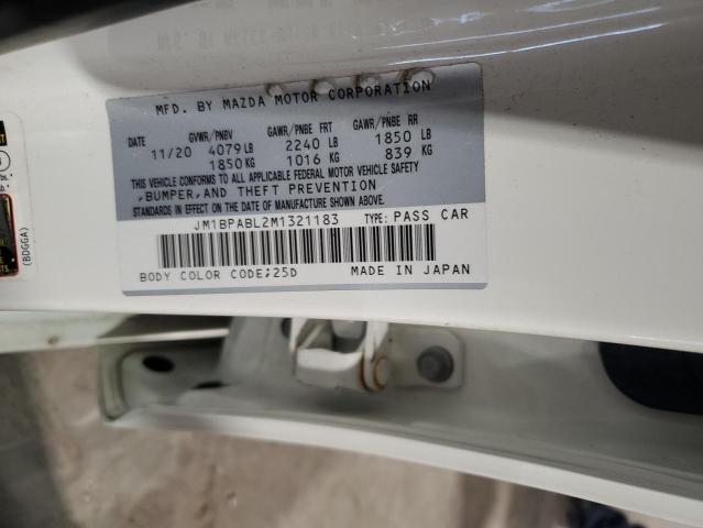 2021 MAZDA 3 SELECT JM1BPABL2M1321183