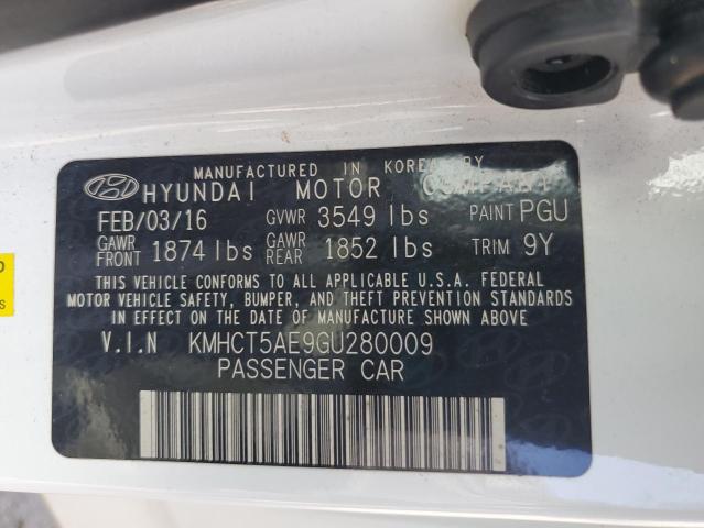 2016 HYUNDAI ACCENT SE - KMHCT5AE9GU280009