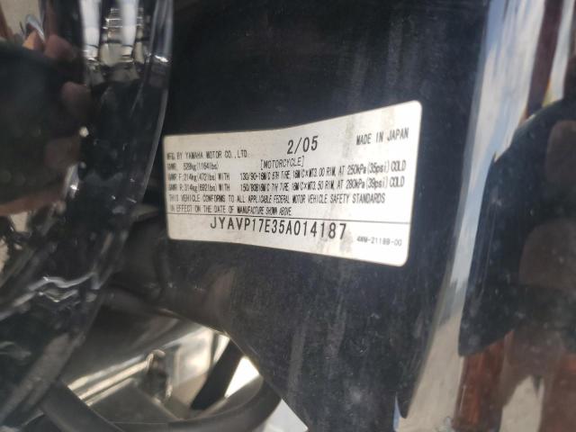 2005 YAMAHA XV1700 A JYAVP17E35A014187