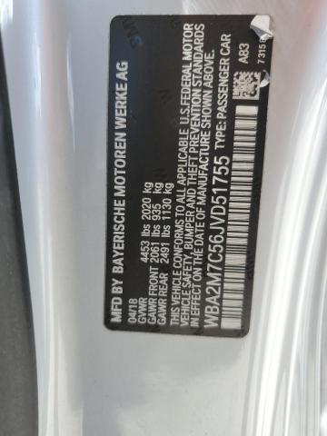 2018 BMW 230I WBA2M7C56JVD51755