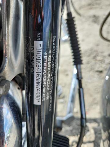 2010 HARLEY-DAVIDSON FLHX - 1HD1KB416AB674980