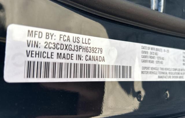 2023 DODGE CHARGER SC 2C3CDXGJ3PH639279