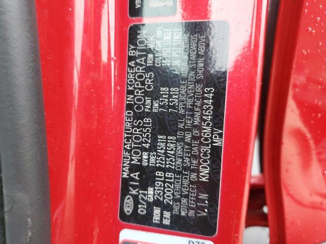 2021 KIA NIRO TOURING KNDCC3LC6M5463443