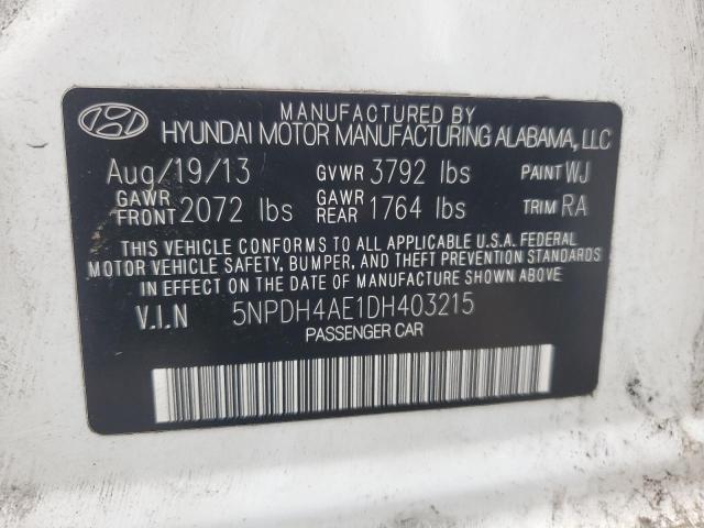 2013 HYUNDAI ELANTRA GL - 5NPDH4AE1DH403215