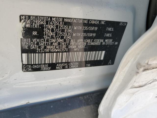 2024 TOYOTA RAV4 ADVEN 2T3J1RFV6RW463570