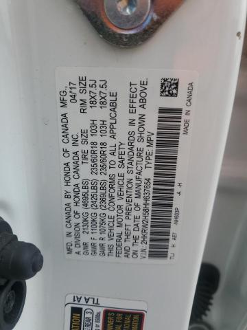 2017 HONDA CR-V EX 2HKRW2H58HH637654
