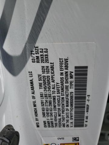 2021 HONDA PASSPORT S 5FNYF7H24MB006679