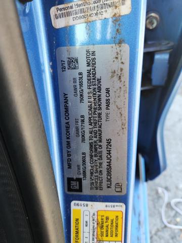 2018 CHEVROLET SPARK LS KL8CB6SA4JC447245