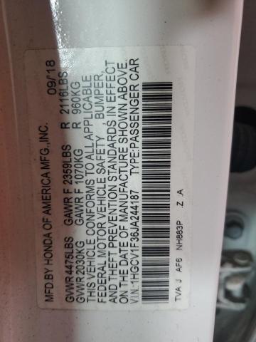2018 HONDA ACCORD SPO - 1HGCV1F36JA244187