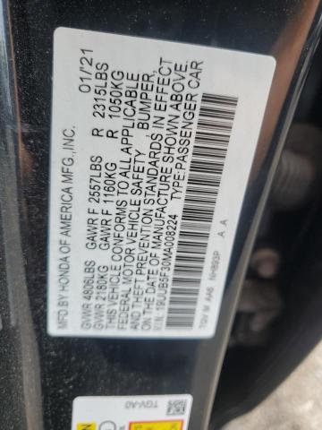 2021 ACURA TLX - 19UUB5F30MA008224