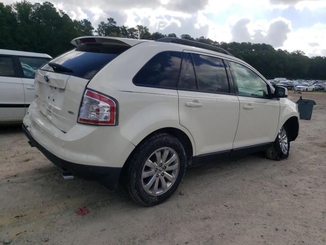 FORD EDGE SEL 2008 cream 4dr spor gas 2FMDK38C18BB20746 photo #4