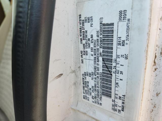 2003 FORD ECONOLINE #3318962948