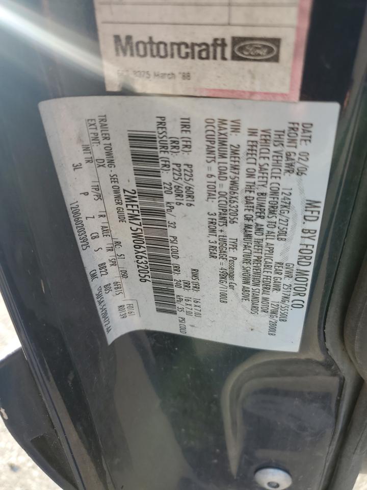 Lot #3222483243 2006 MERCURY GRAND MARQ