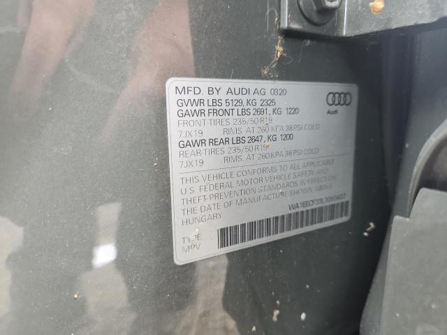 2020 AUDI Q3 PREMIUM WA1EECF33L1093437