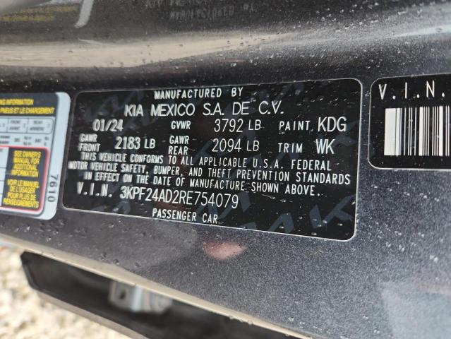 2024 KIA FORTE LX 3KPF24AD2RE754079