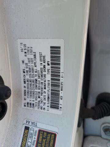 2015 HONDA CR-V EXL 5J6RM4H71FL078616