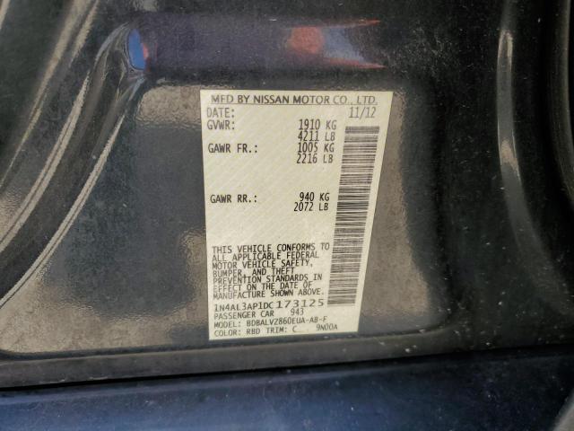 2013 NISSAN ALTIMA 2.5 - 1N4AL3AP1DC173125