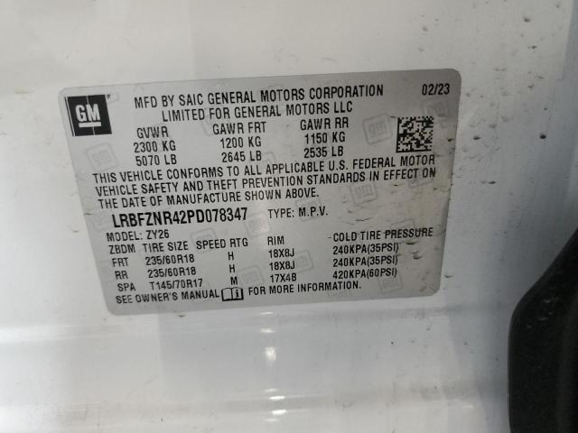 2023 BUICK ENVISION E - LRBFZNR42PD078347