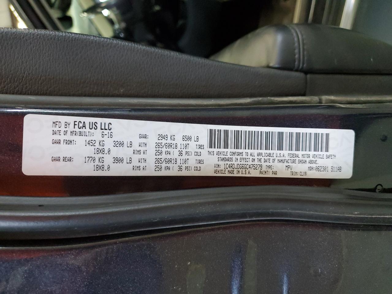 DODGE DURANGO LIMITED