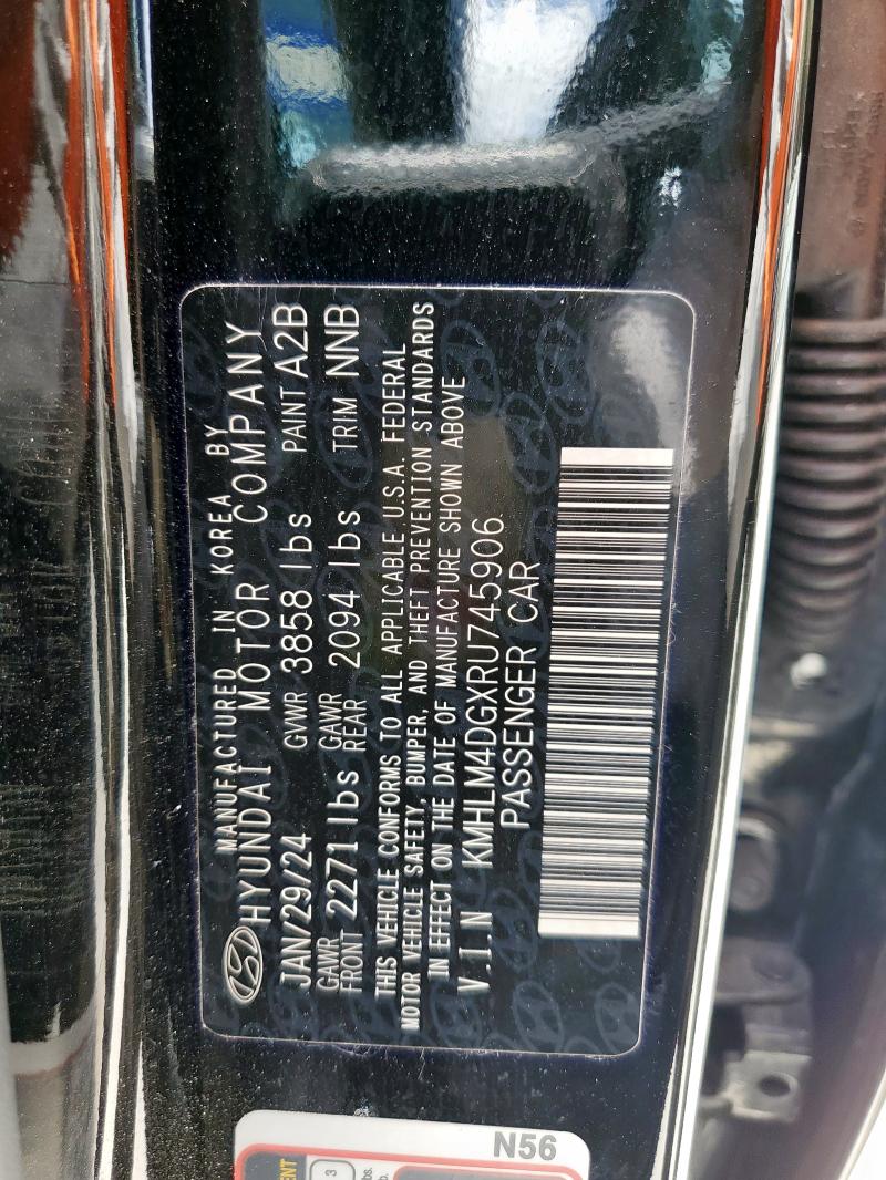 2024 HYUNDAI ELANTRA SE - KMHLM4DGXRU745906