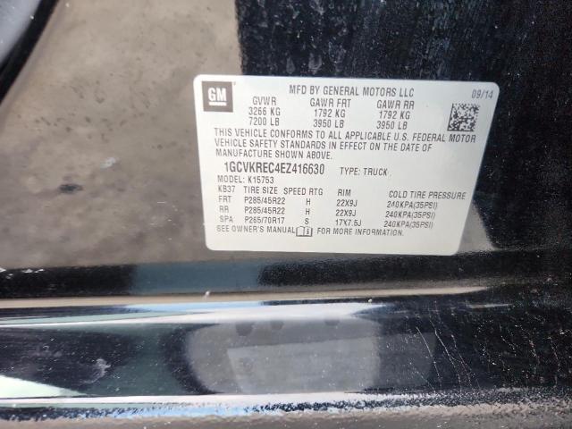 2014 CHEVROLET SILVERADO - 1GCVKREC4EZ416630