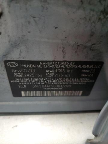 2014 HYUNDAI SONATA GLS - 5NPEB4AC9EH843849