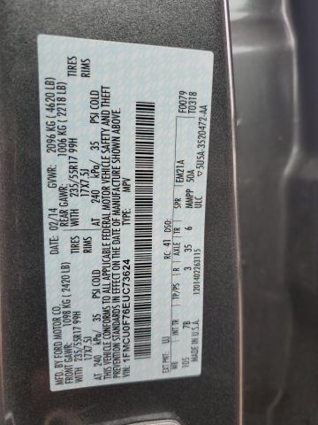 2014 FORD ESCAPE S - 1FMCU0F76EUC73624