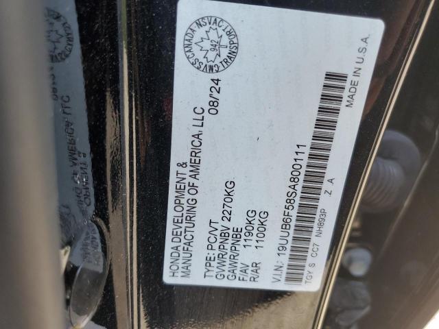2025 ACURA TLX A-SPEC 19UUB6F58SA800111