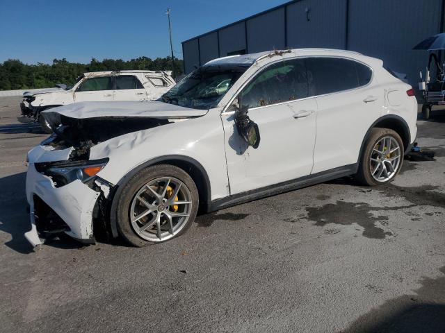 ALFA ROMEO STELVIO TI 2019 white  gas ZASPAKBN3K7C43092 photo #1