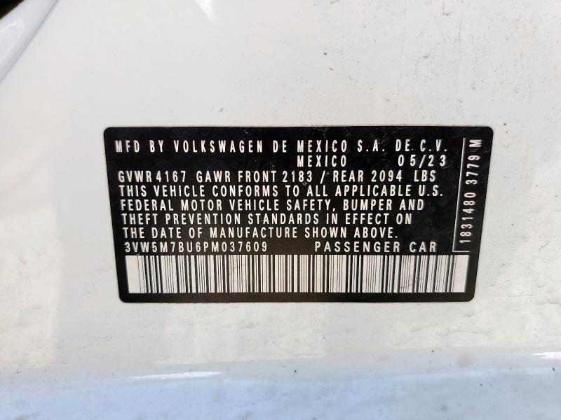 2023 VOLKSWAGEN JETTA S - 3VW5M7BU6PM037609