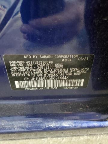 2024 SUBARU IMPREZA - JF1GUABC6R8244448