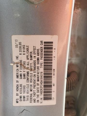 2013 HONDA ACCORD LX - 1HGCR2F34DA194078
