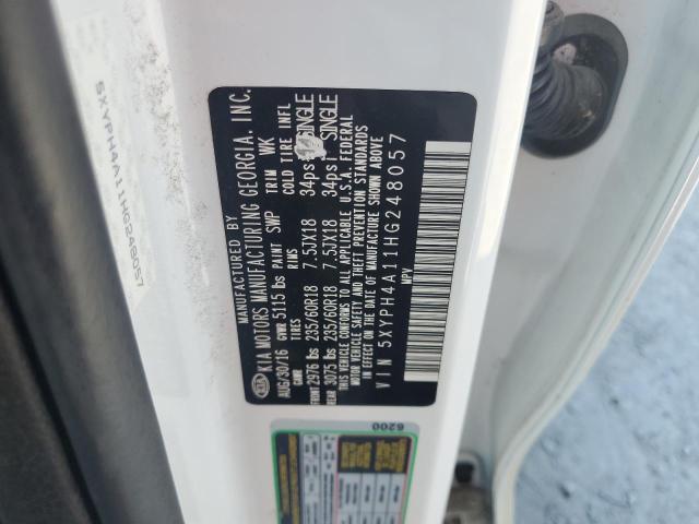 2017 KIA SORENTO EX - 5XYPH4A11HG248057