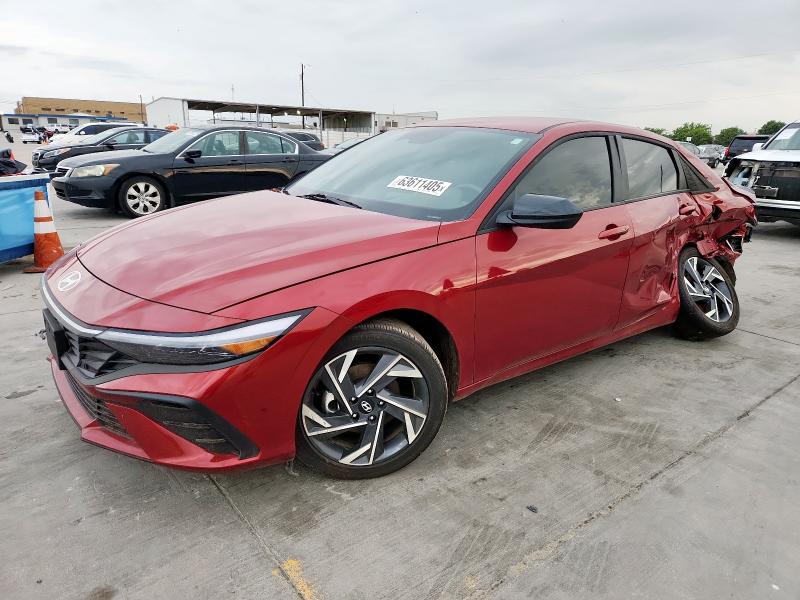 HYUNDAI ELANTRA SE 2025 red  gas KMHLM4DG2SU934975 photo #1