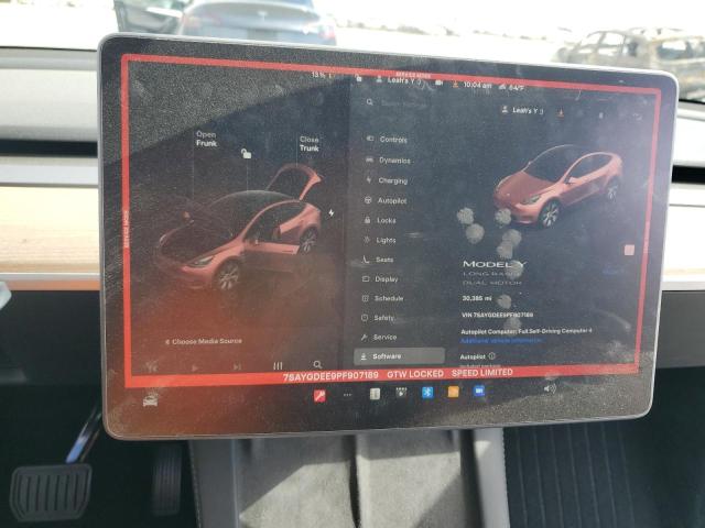 2023 TESLA MODEL Y 7SAYGDEE9PF907189