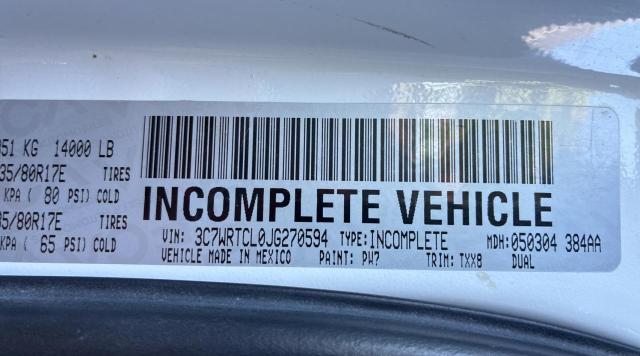 2018 RAM 3500 3C7WRTCL0JG270594