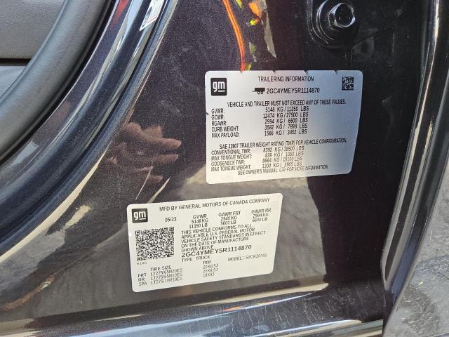 2024 CHEVROLET SILVERADO 2GC4YMEY5R1114870