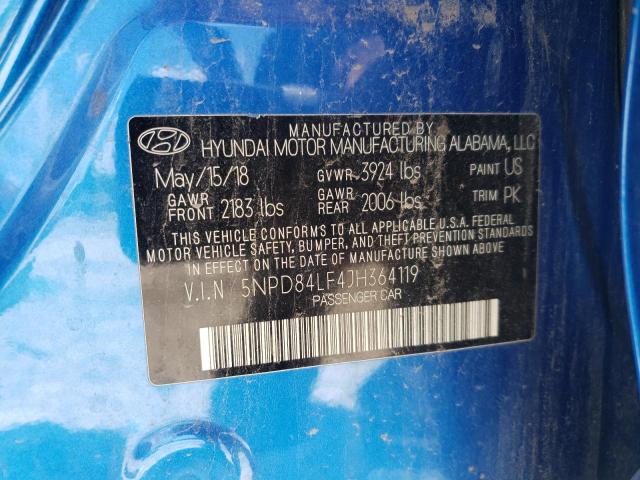 2018 HYUNDAI ELANTRA SE - 5NPD84LF4JH364119