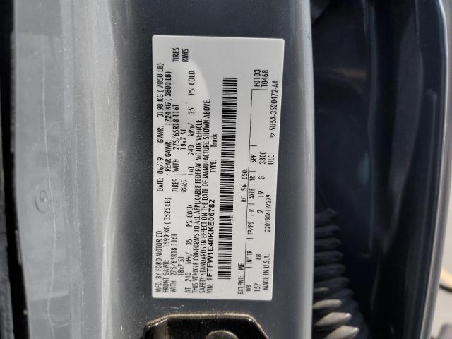2019 FORD F150 SUPER - 1FTFW1E40KKE06782