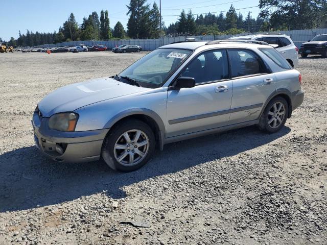 SUBARU IMPREZA OU 2005 silver  gas JF1GG68505G818135 photo #1