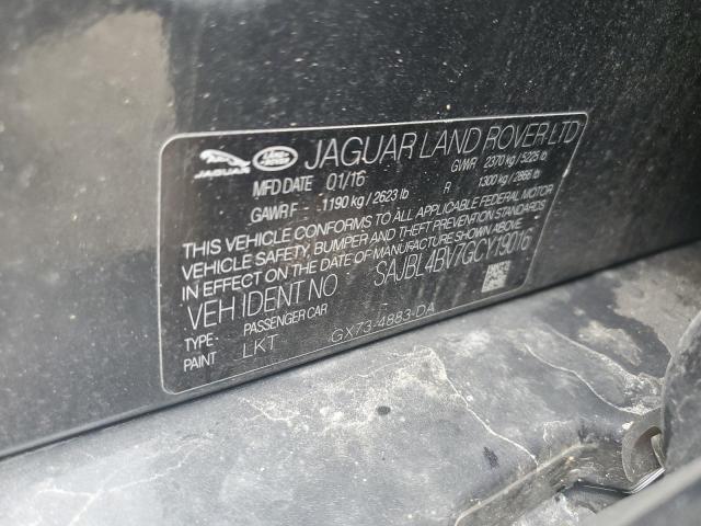 2016 JAGUAR XF R - SPO SAJBL4BV7GCY19016