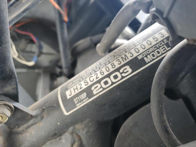 2003 HONDA ST1100 P JH2SC26083M300053