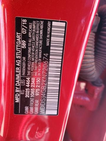 2019 MERCEDES-BENZ CLA 250 4M - WDDSJ4GB2KN720674