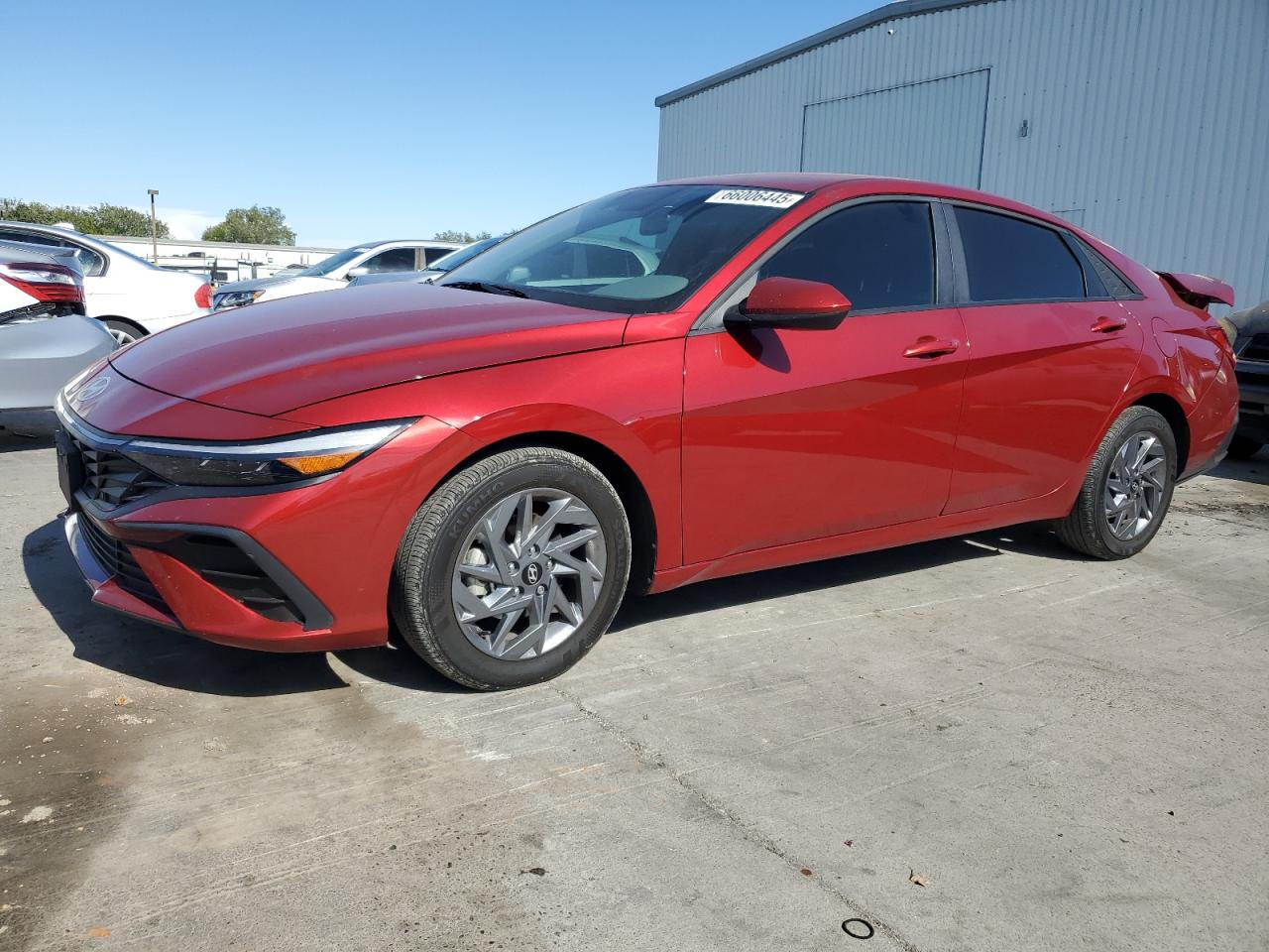 HYUNDAI ELANTRA BLUE