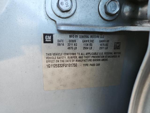 2015 CHEVROLET IMPALA LT 1G1125S32FU101750