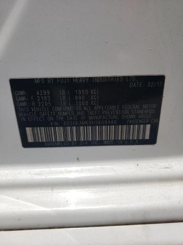 2017 SUBARU IMPREZA SP 4S3GKAM60H3608480