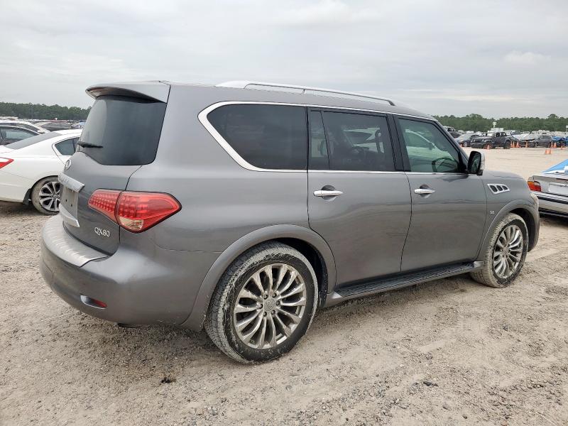 INFINITI QX80 BASE 2017 silver  gas JN8AZ2NF7H9640074 photo #4