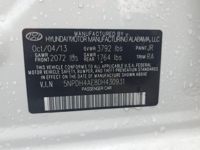 2013 HYUNDAI ELANTRA GL - 5NPDH4AE8DH430931