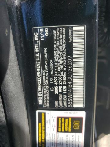2016 MERCEDES-BENZ C 300 55SWF4JB4GU126209